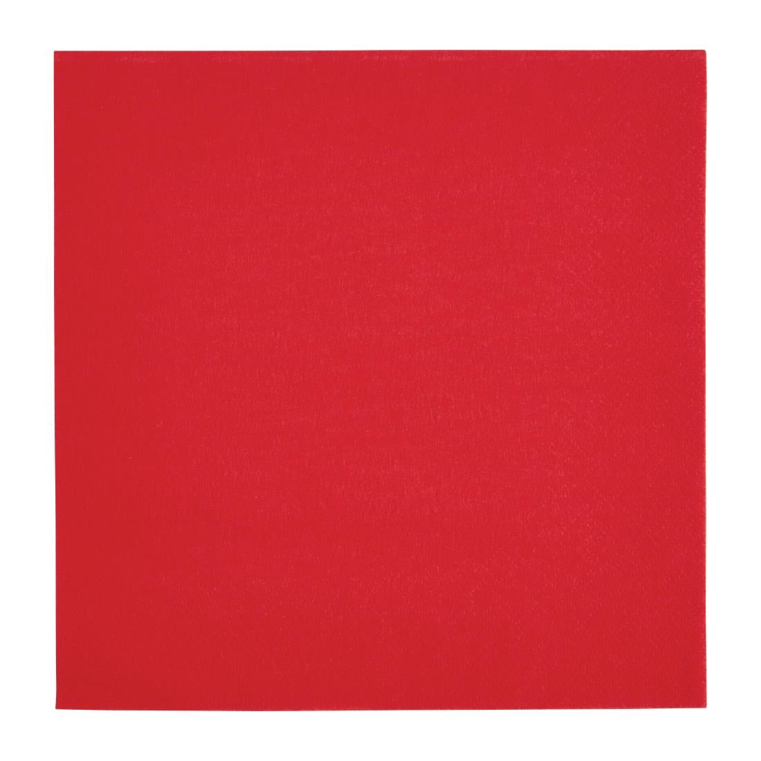 Fiesta Recyclable Dinner Napkin Red 40x40cm 2ply 1/4 Fold (Pack of 2000) - FE238  Fiesta