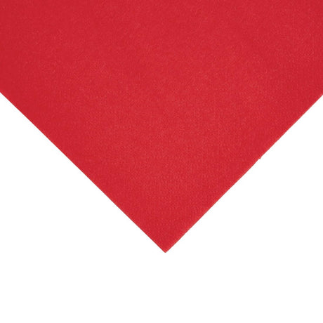 Fiesta Recyclable Dinner Napkin Red 40x40cm 2ply 1/4 Fold (Pack of 2000) - FE238  Fiesta