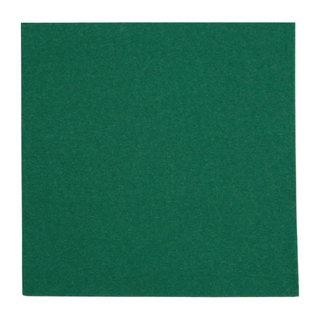 Fiesta Recyclable Dinner Napkin Dark Green 40x40cm 2ply 1/4 Fold (Pack of 2000) - FE239  Fiesta