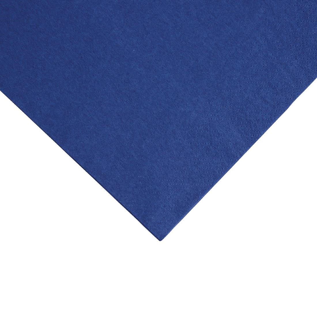Fiesta Recyclable Dinner Napkin Dark Blue 40x40cm 2ply 1/4 Fold (Pack of 2000) - FE240  Fiesta