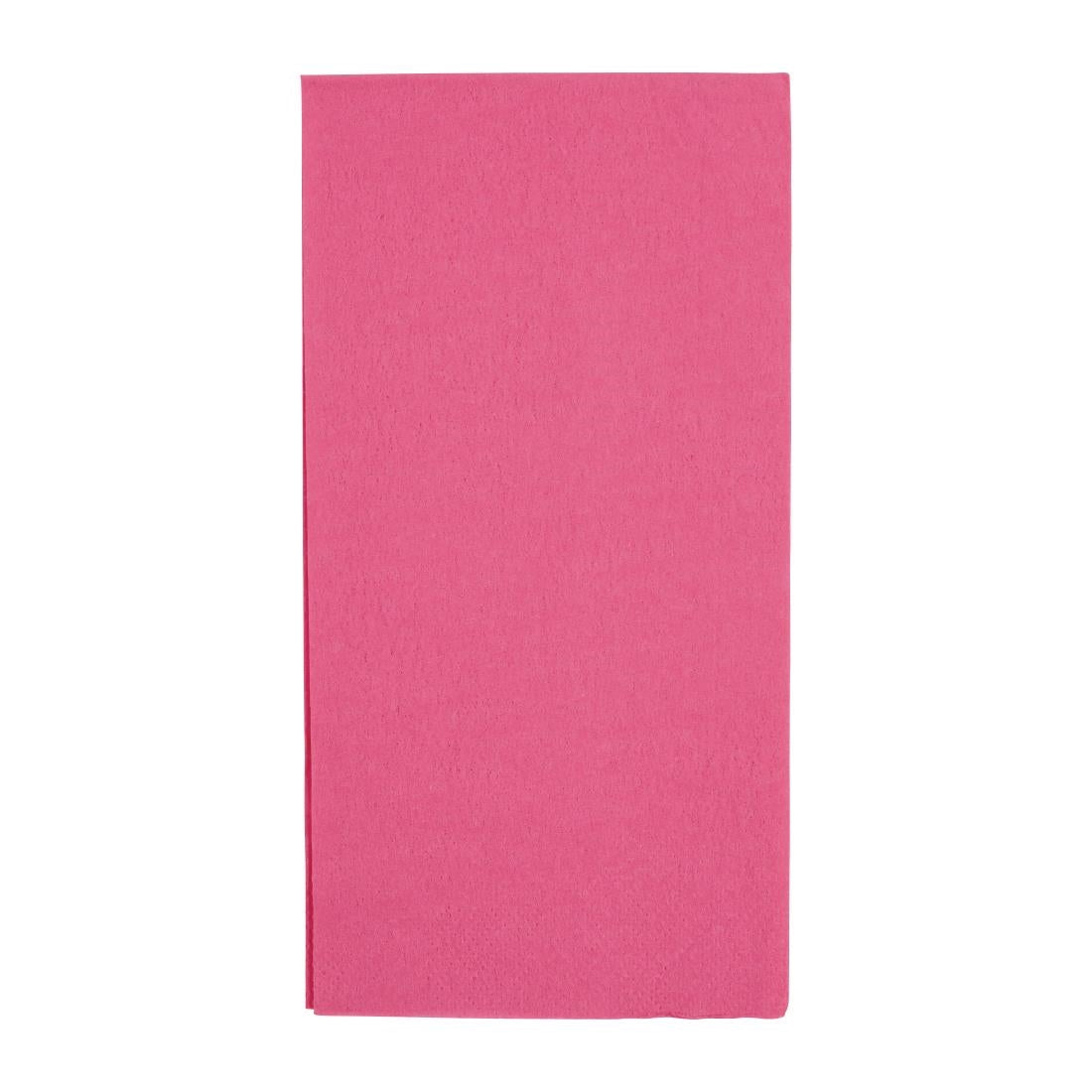 Fiesta Recyclable Dinner Napkin Pink 40x40cm 2ply 1/8 Fold (Pack of 2000) - FE246  Fiesta