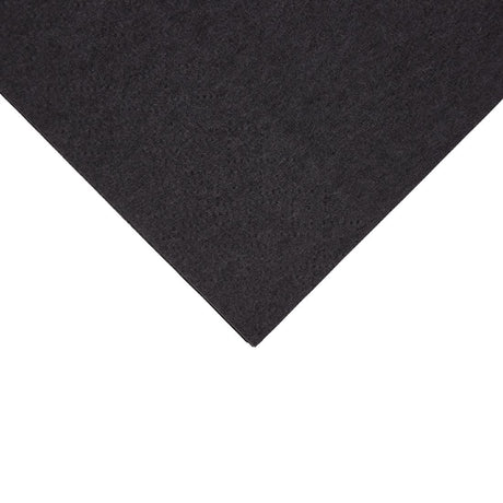 Fiesta Recyclable Dinner Napkin Black 40x40cm 2ply 1/8 Fold (Pack of 2000) - FE249  Fiesta