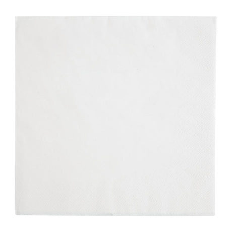 Fiesta Recyclable Dinner Napkin White 40x40cm 3ply 1/4 Fold (Pack of 1000) - FE251  Fiesta