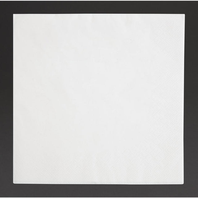 Fiesta Recyclable Dinner Napkin White 40x40cm 3ply 1/4 Fold (Pack of 1000) - FE251  Fiesta