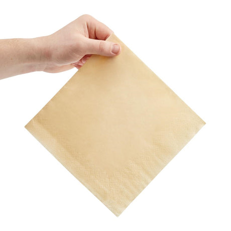Fiesta Recyclable Dinner Napkin Cream 40x40cm 3ply 1/4 Fold (Pack of 1000) - FE252  Fiesta