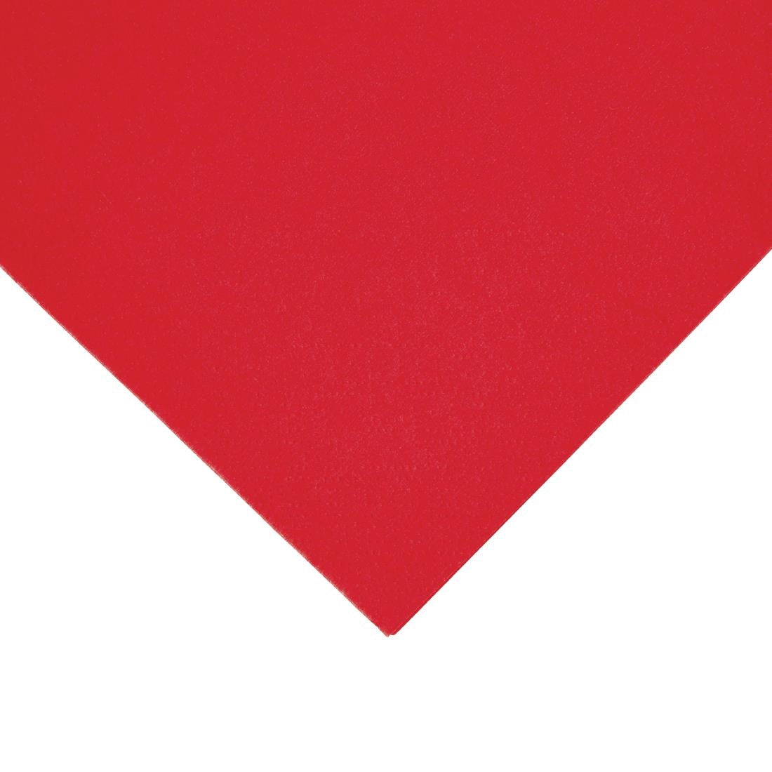Fiesta Recyclable Dinner Napkin Red 40x40cm 3ply 1/4 Fold (Pack of 1000) - FE254  Fiesta