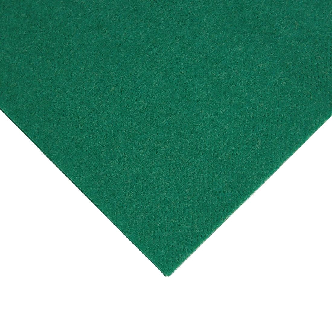 Fiesta Recyclable Dinner Napkin Dark Green 40x40cm 3ply 1/4 Fold (Pack of 1000) - FE255  Fiesta