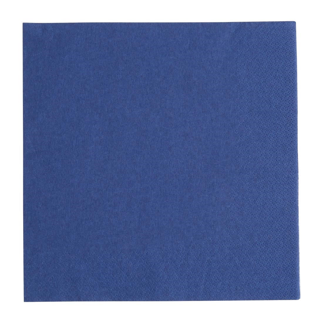 Fiesta Recyclable Dinner Napkin Dark Blue 40x40cm 3ply 1/4 Fold (Pack of 1000) - FE256  Fiesta