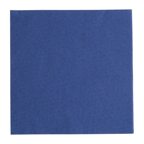 Fiesta Recyclable Dinner Napkin Dark Blue 40x40cm 3ply 1/4 Fold (Pack of 1000) - FE256  Fiesta