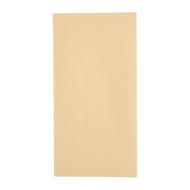 Fiesta Recyclable Dinner Napkin Cream 40x40cm 3ply 1/8 Fold (Pack of 1000) - FE259  Fiesta