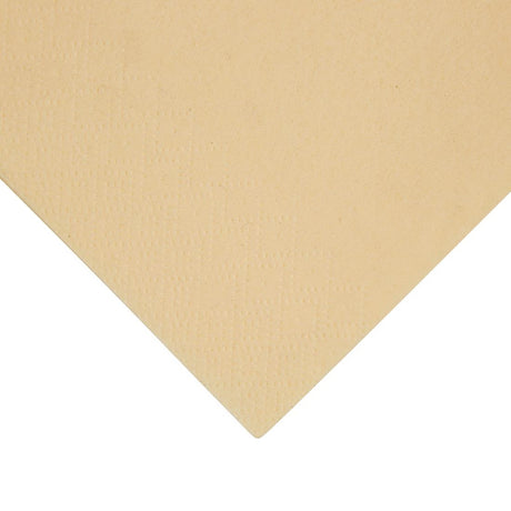 Fiesta Recyclable Dinner Napkin Cream 40x40cm 3ply 1/8 Fold (Pack of 1000) - FE259  Fiesta