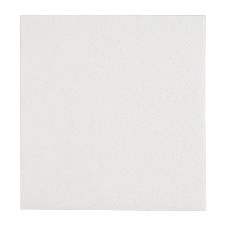 Fiesta Recyclable Premium Tablin Cocktail Napkin White 24x24cm Airlaid 1/4 Fold (Pk 2400) - FE262  Fiesta