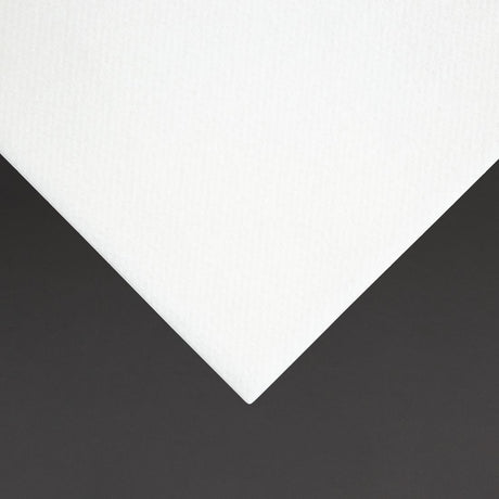 Fiesta Recyclable Premium Tablin Dinner Napkin White 40x40cm Airlaid 1/4 Fold (Pack of 500) - FE264  Fiesta