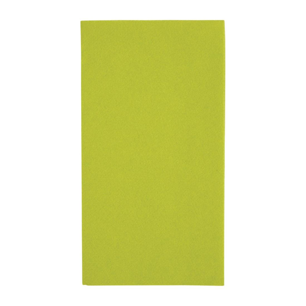 Fiesta Recyclable Premium Tablin Dinner Napkin Kiwi 40x40cm Airlaid 1/8 Fold (Pack of 500) - FE272  Fiesta