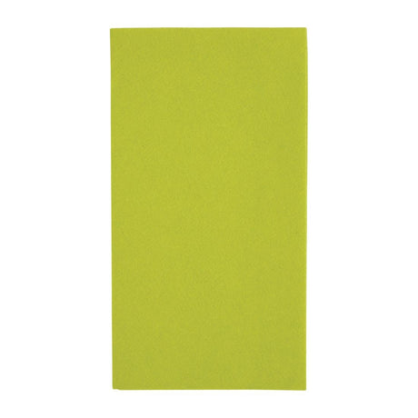 Fiesta Recyclable Premium Tablin Dinner Napkin Kiwi 40x40cm Airlaid 1/8 Fold (Pack of 500) - FE272  Fiesta