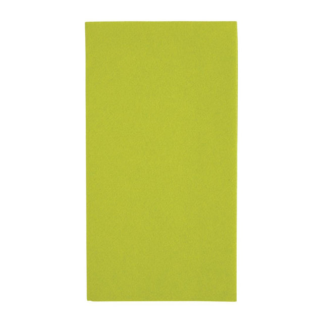 Fiesta Recyclable Premium Tablin Dinner Napkin Kiwi 40x40cm Airlaid 1/8 Fold (Pack of 500) - FE272  Fiesta