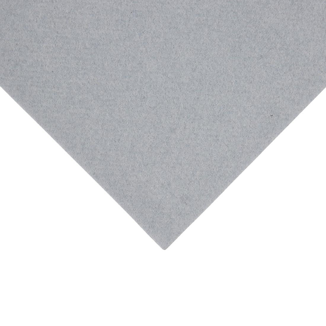 Fiesta Recyclable Premium Tablin Dinner Napkin Grey 40x40cm Airlaid 1/8 Fold (Pack of 500) - FE274  Fiesta