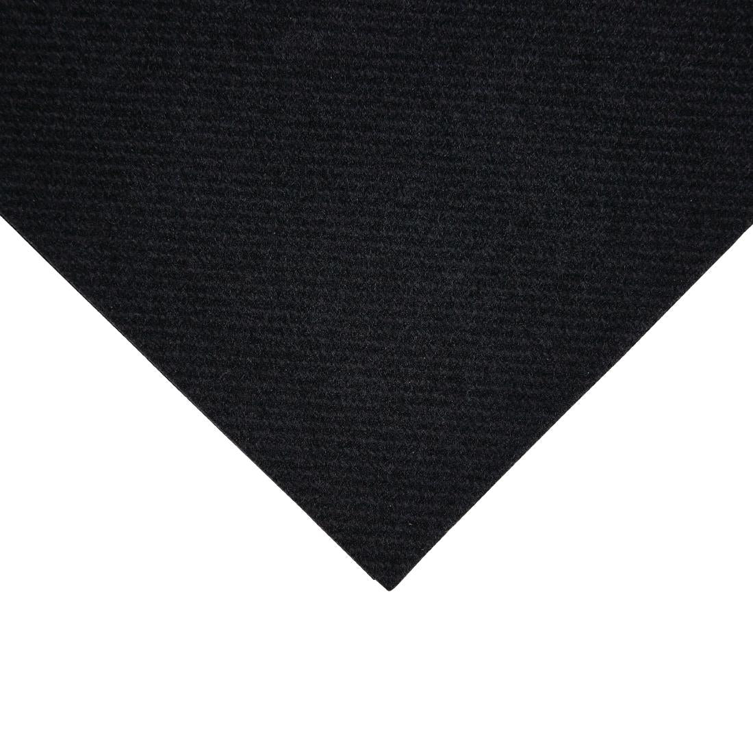 Fiesta Recyclable Premium Tablin Dinner Napkin Black 40x40cm Airlaid 1/8 Fold (Pack of 500) - FE276  Fiesta