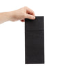 Fiesta Recyclable Premium Tablin Dinner Napkin Black 48x40cm Airlaid Pocket Fold (Pk 400) - FE280  Fiesta