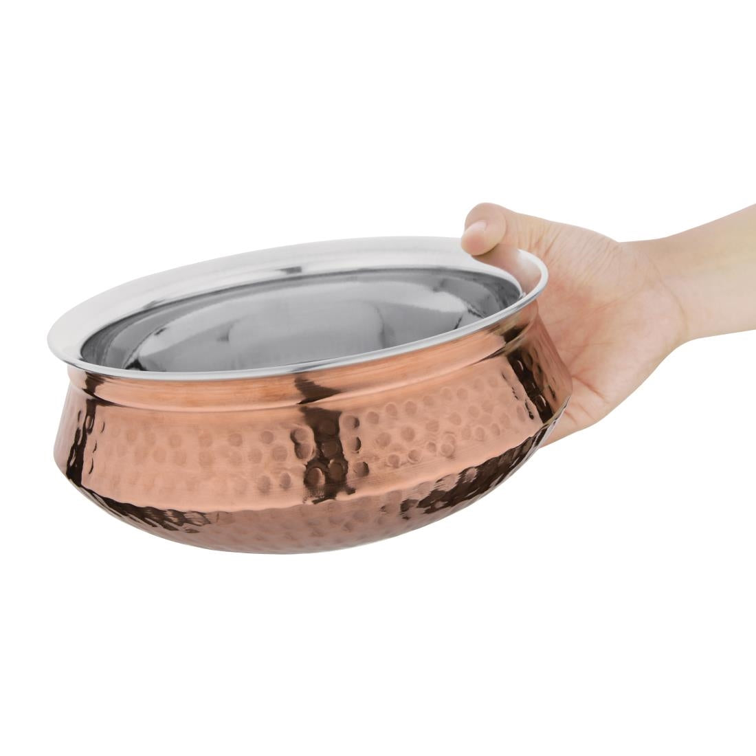 Olympia Large Handi Serving Dish Copper 1.5Ltr - FE299 Olympia