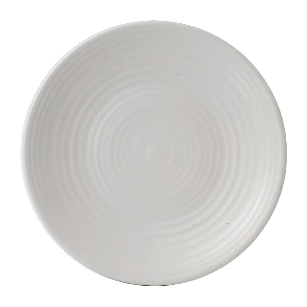 Dudson Evo Pearl Coupe Plate 203mm (Pack of 6) - FE337 Plates Churchill