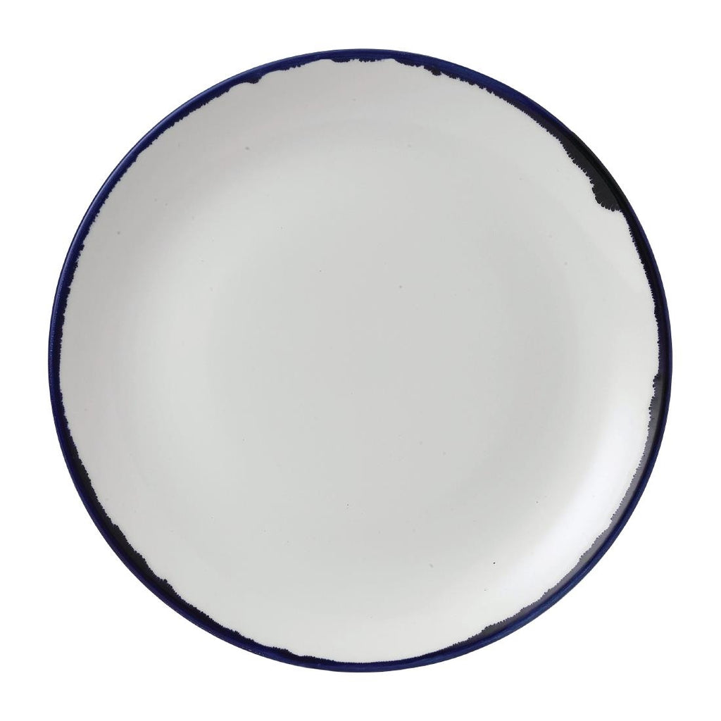 Dudson Harvest Ink Coupe Plate 254mm (Pack of 12) - FE346 Plates Churchill