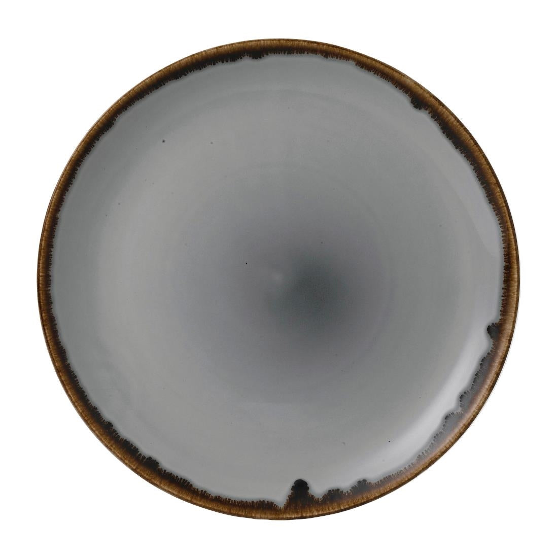 Dudson Harvest Grey Coupe Plate 286mm (Pack of 12) - FE358 Plates Churchill