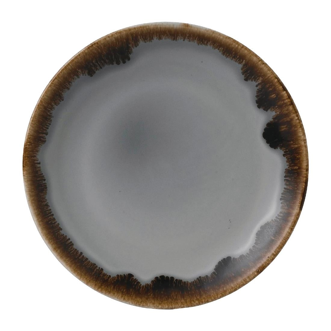 Dudson Harvest Grey Coupe Plate 165mm (Pack of 12) - FE361 Plates Churchill