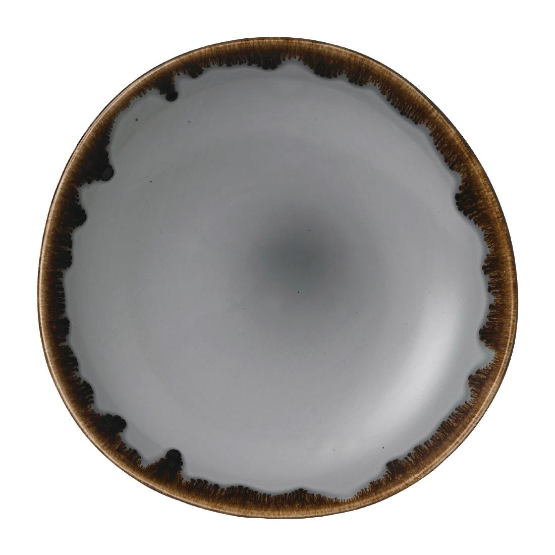 Dudson Harvest Grey Organic Round Bowl 250mm (Pack of 12) - FE364 Bowls Churchill