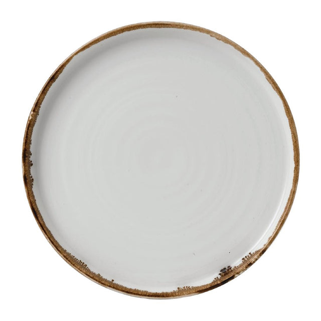 Dudson Harvest Natural Walled Plate 220mm (Pack of 6) - FE382 Plates Churchill