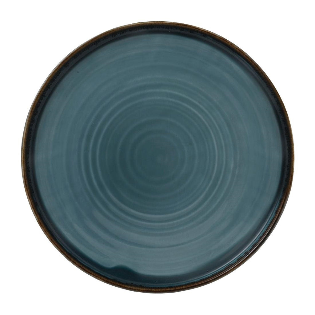 Dudson Harvest Blue Walled Plate 260mm (Pack of 6) - FE399 Plates Churchill