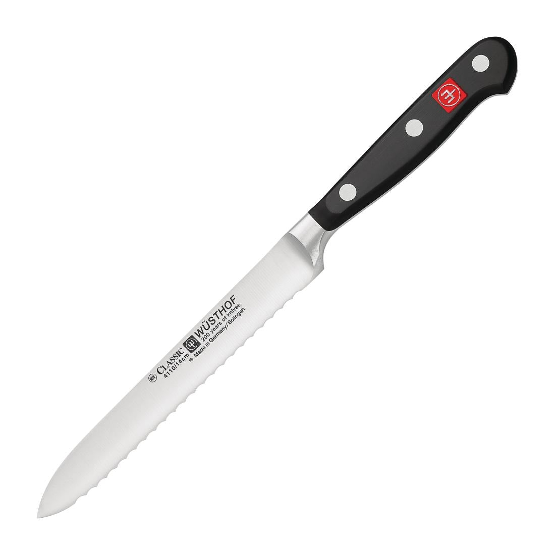Wusthof Classic Serrated Utility Knife 12.7cm - FE453 Wusthof