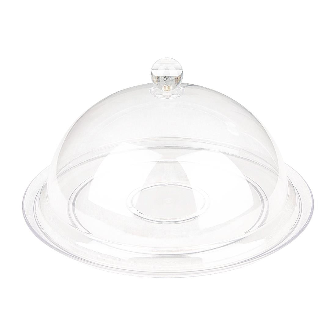 Olympia Kristallon PC Domed Cover Clear 260(Ø) x 115(H)mm - FE471 Olympia