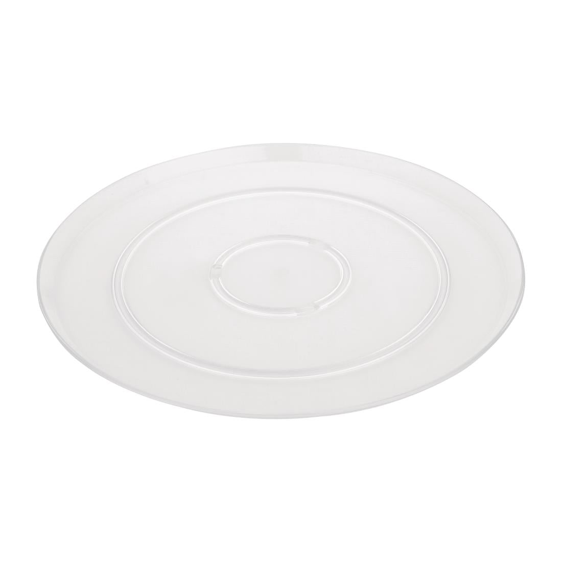 Olympia Kristallon Polycarbonate Display Plate Clear 345(Ø)mm - FE474 Plates Olympia