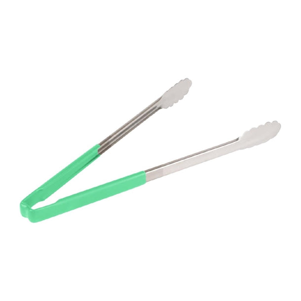 Vollrath Utility Grip Tongs Green 406mm - FE477 Vollrath