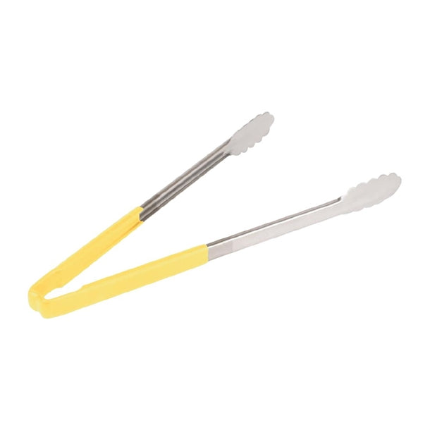 Vollrath Utility Grip Tongs Yellow 406mm - FE479 Vollrath