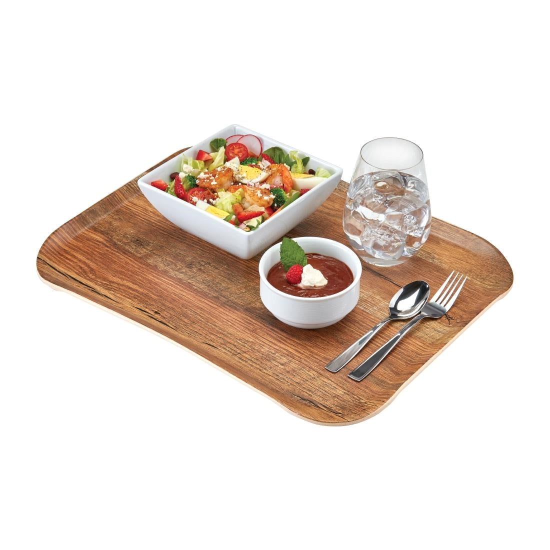 Cambro Versa Tray Wood Grain Brown Oak 330 x 430mm - FE481 Cambro