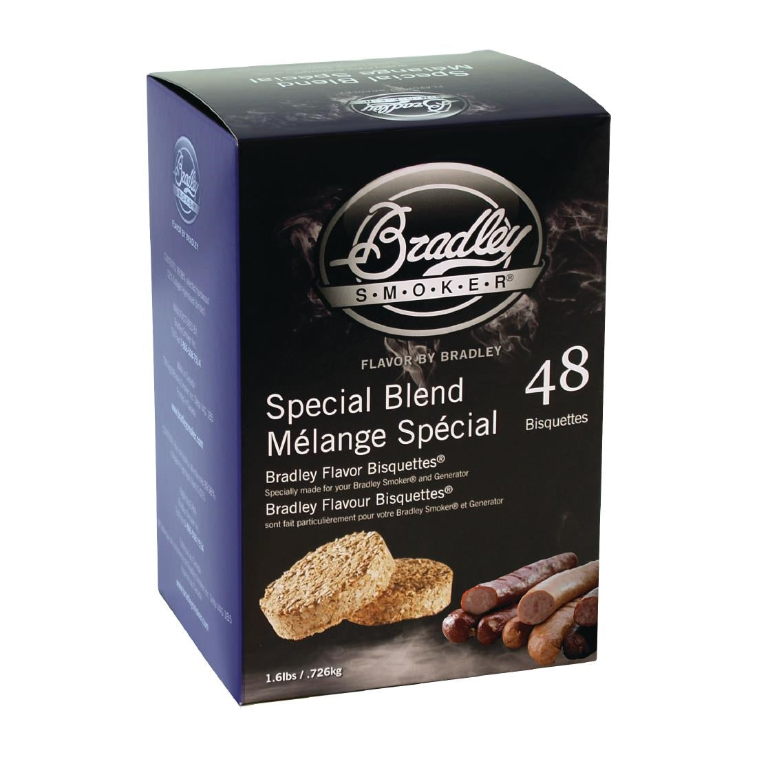 Bradley Food Smoker Special Blend Flavour Bisquette (Pack of 48) - FE647 Bradley
