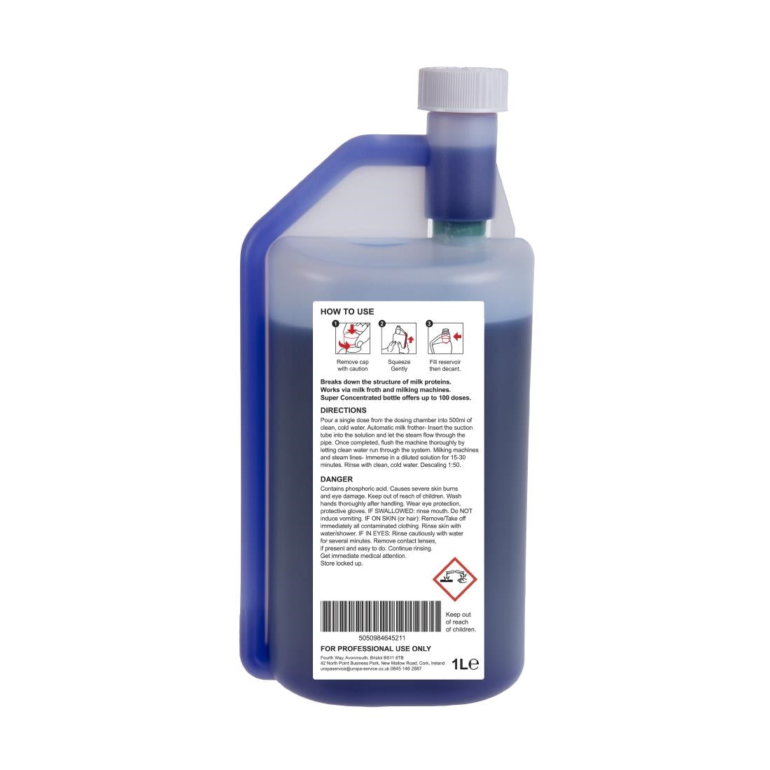 Jantex Coffee Machine Descaler Super Concentrate 1Ltr - FE784 Jantex
