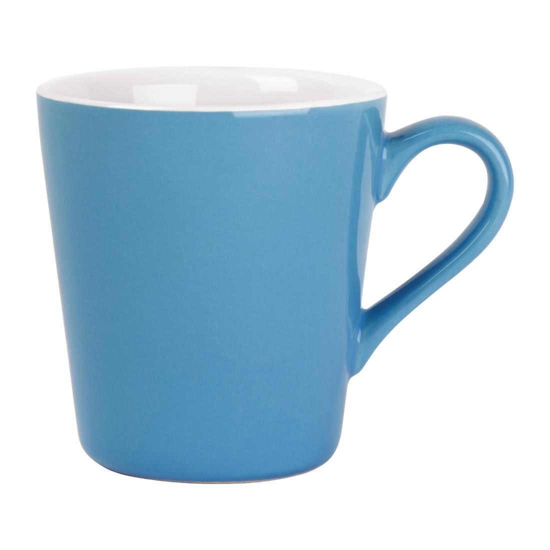 Olympia Cafe Flat White Blue - 170ml 5.74fl oz (Box 12) - FF994 Olympia Crockery Olympia