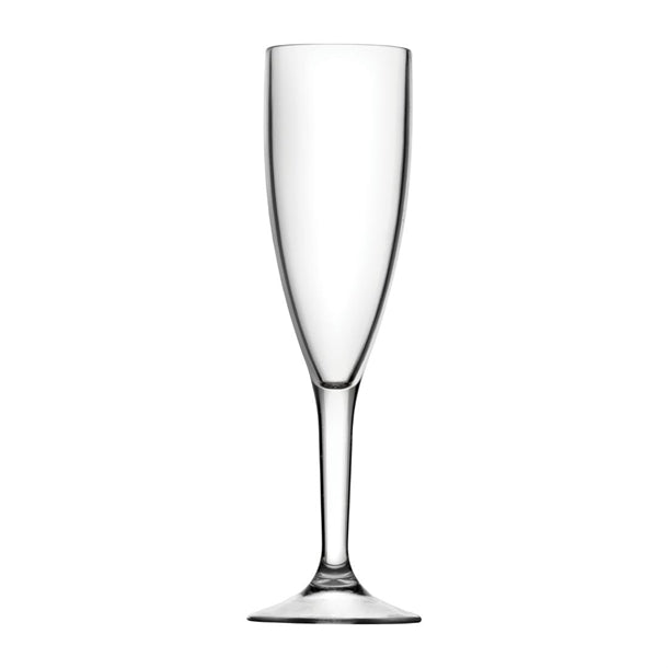 Utopia Diamond Flutes 140ml (Pack of 12) - FH143 Champagne Glasses Utopia