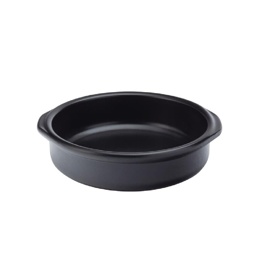 Utopia Estrella Black Tapas Dishes 170mm (Pack of 8) - FH630 Utopia