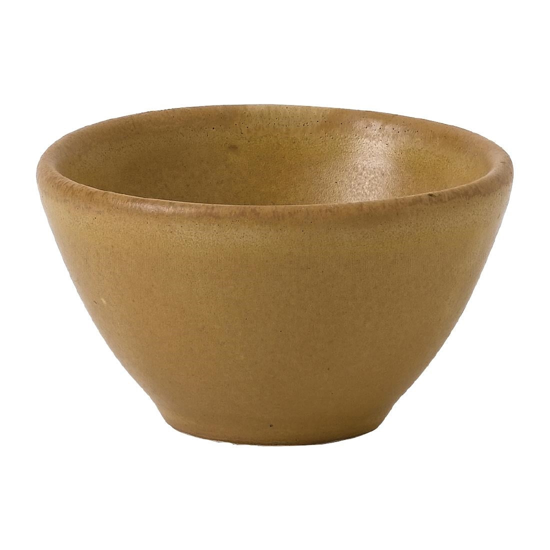 Churchill Super Vitrified Nourish Petra Sand Dip Pot 60ml (Pack of 12) - FJ696 Churchill Super Vitrified Churchill