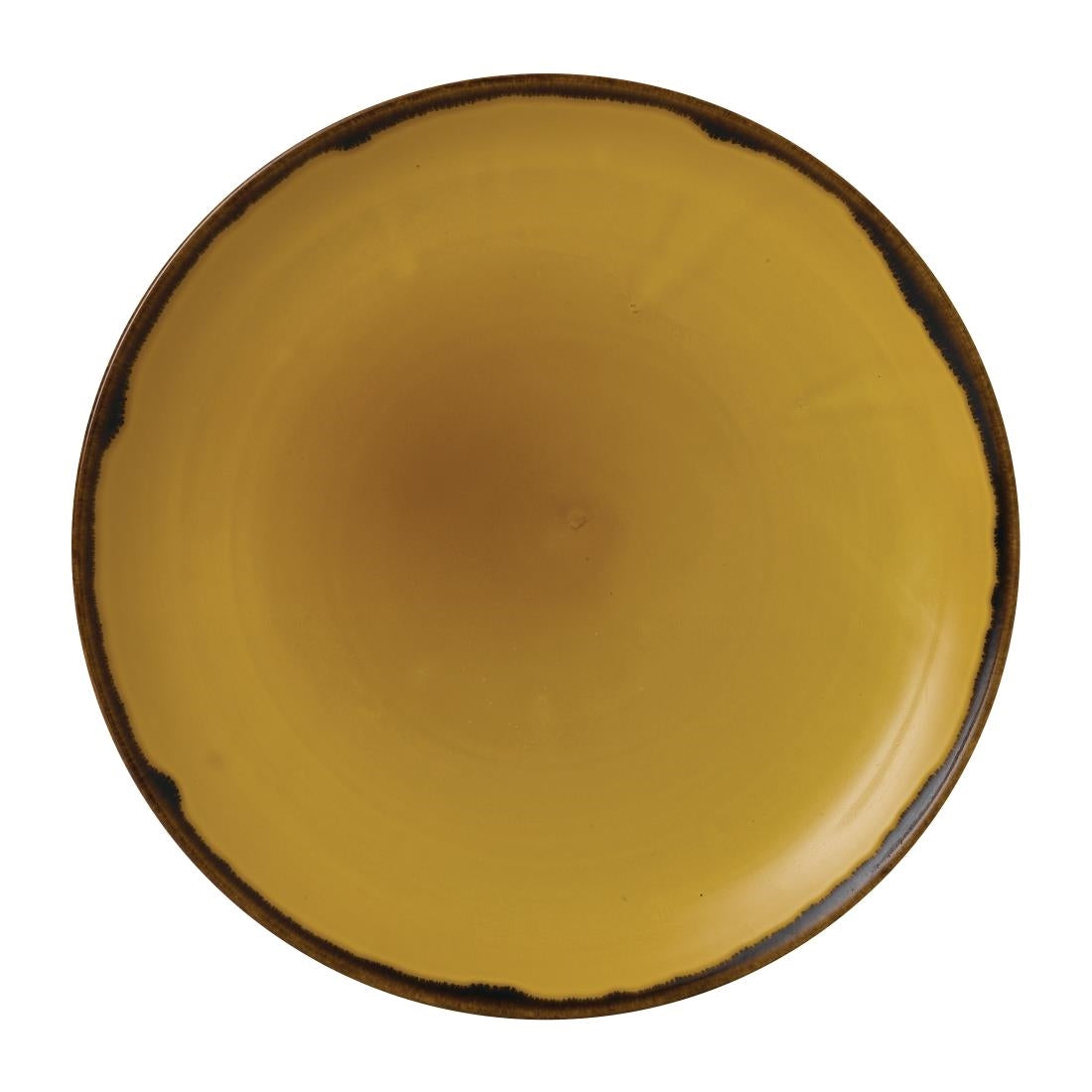 Dudson Harvest Dudson Mustard Coupe Plate 324mm (Pack of 6) - FJ783 Plates Churchill