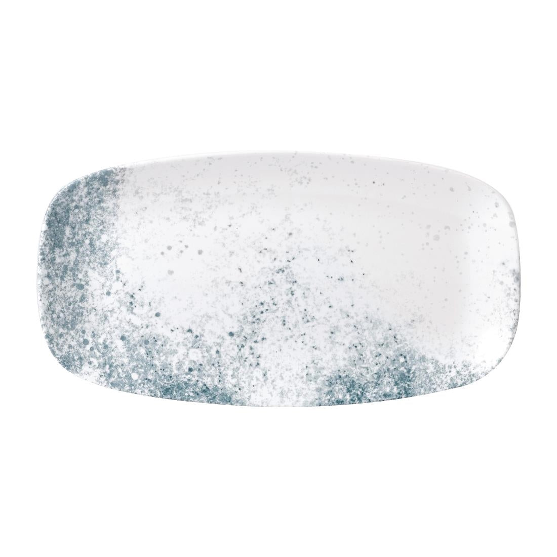 Studio Prints Haze Blue Chefs' Oblong Plate No. 3 11 3/4 x 6 " (Box 12) - FJ811 Plates Churchill