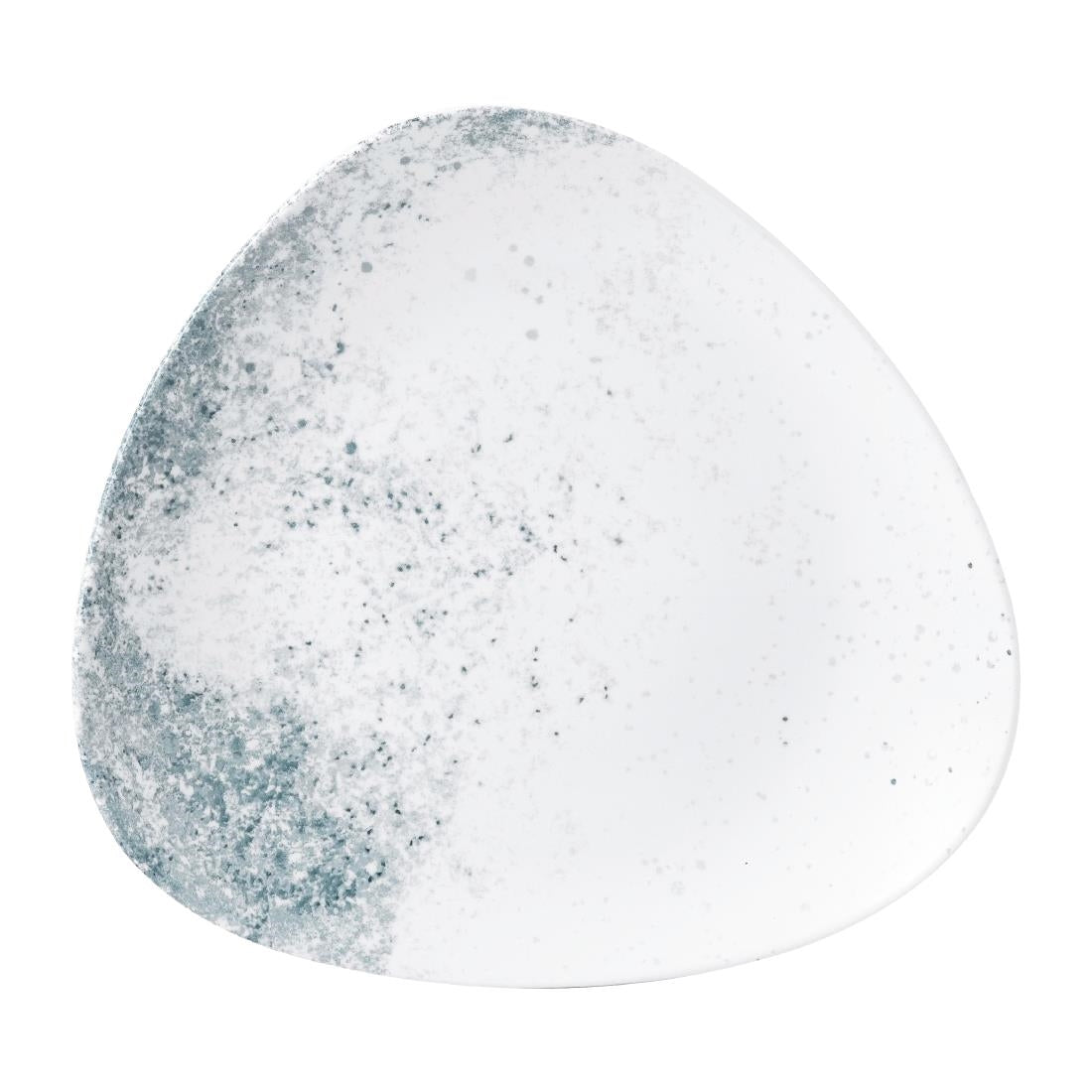 Studio Prints Haze Blue Triangle Plate 10 1/2 " (Box 12) - FJ815 Plates Churchill