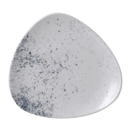 Studio Prints Haze Blue Triangle Plate 7 3/4 " (Box 12) - FJ817 Plates Churchill