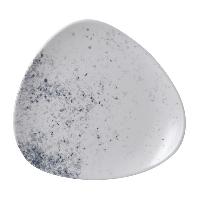 Studio Prints Haze Blue Triangle Plate 7 3/4 " (Box 12) - FJ817 Plates Churchill