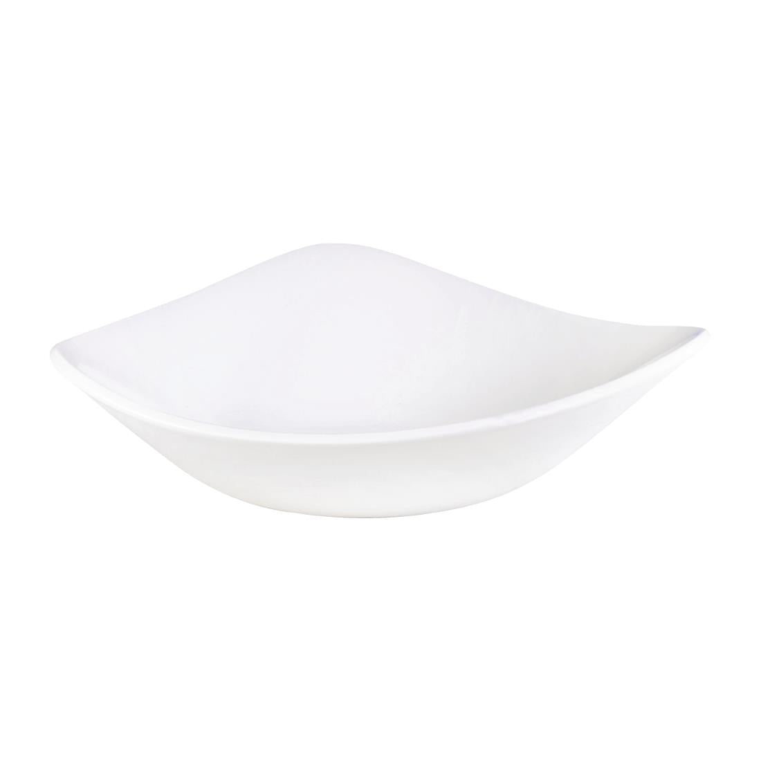 Vellum White Triangle Bowl 21oz (Box 12) - FJ826 Bowls Churchill