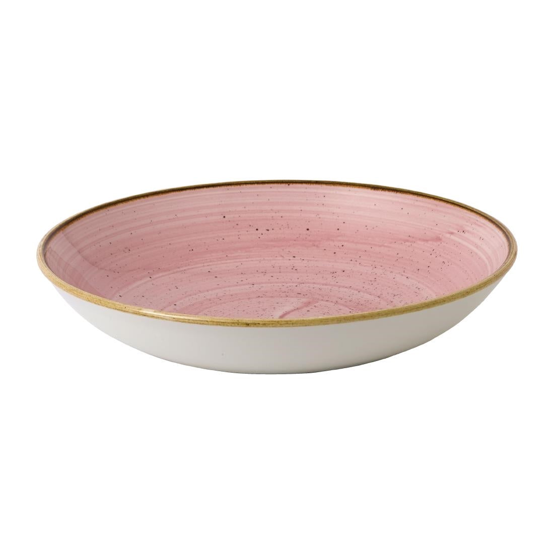 Churchill Stonecast Coupe Bowls Petal Pink 40oz (Pack of 12) - FJ904 Bowls Churchill